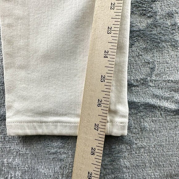 Joe's Jeans Flawless High Rise Skinny‎ Ankle White The Icon Sz 31 New$189 Hennie - Picture 12 of 16